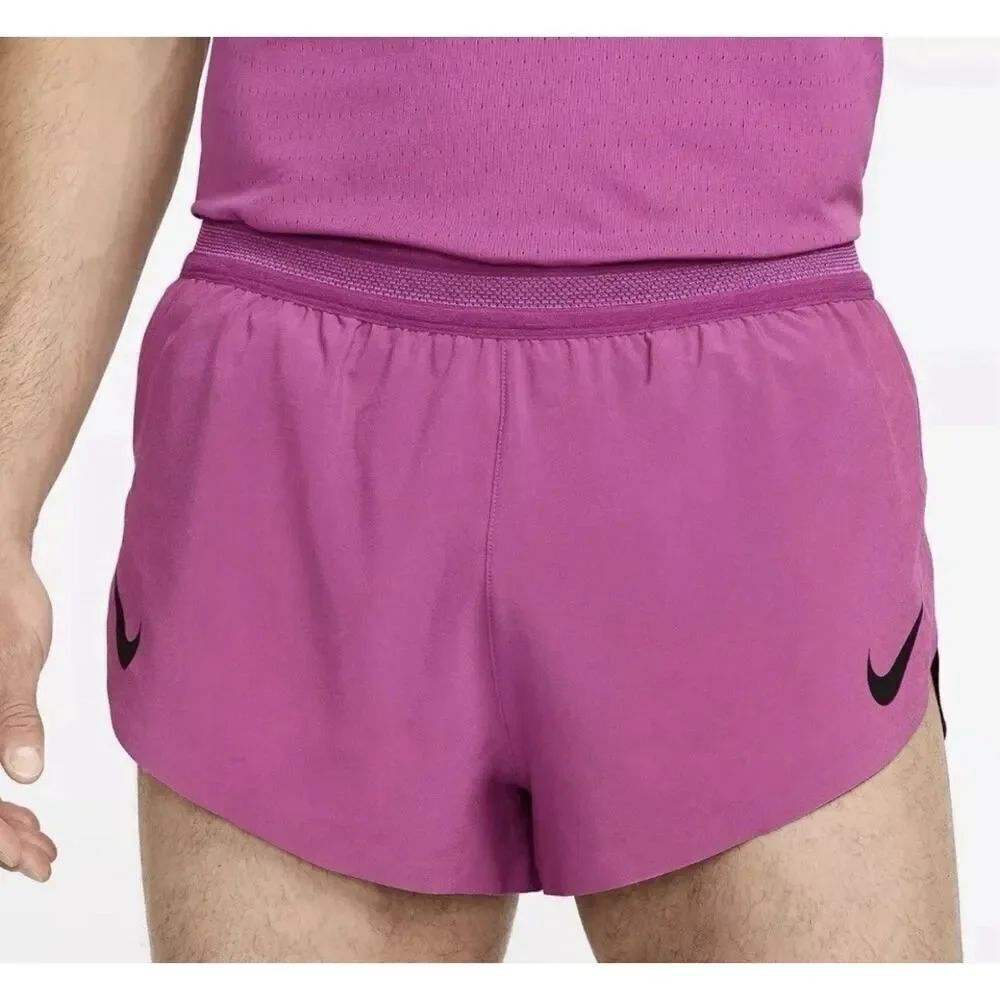Nike AeroSwift Dri-FIT ADV Brief-Lined Running Shorts 2in FN3349-518 Medium NWT